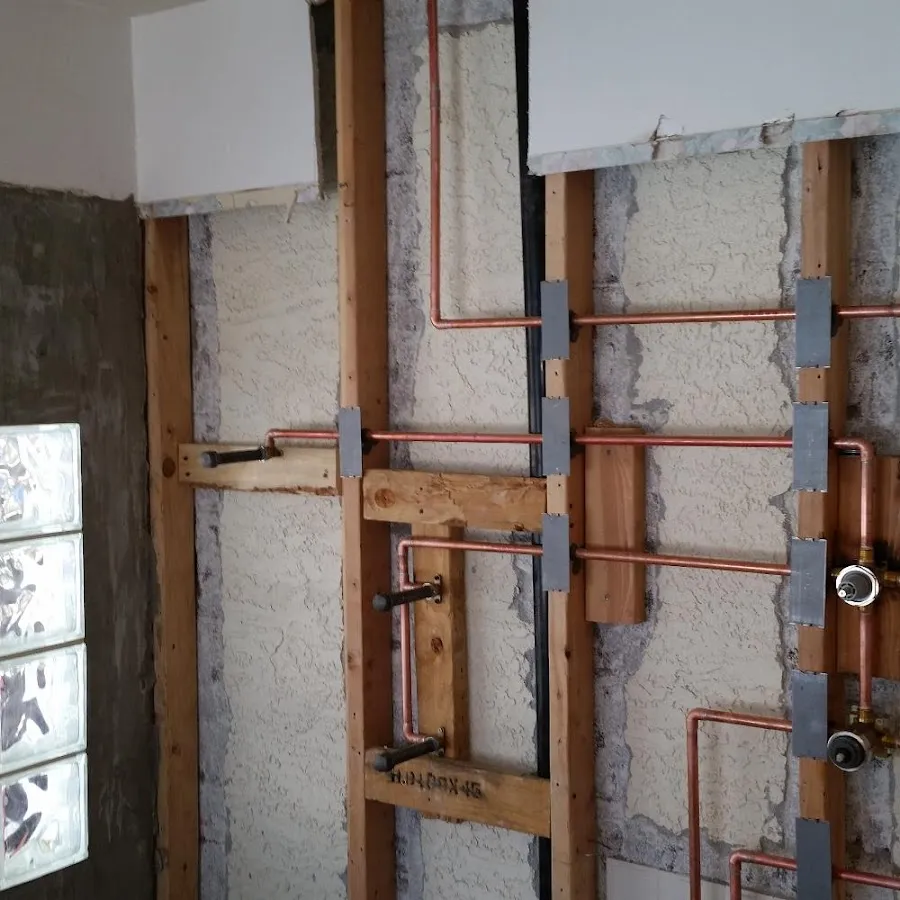 Copper pipe installation for Repiping in Peninsula